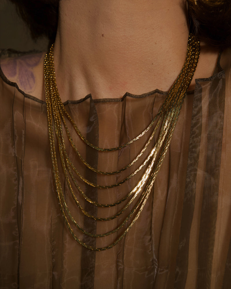 Vintage NM Multi Chain Necklace