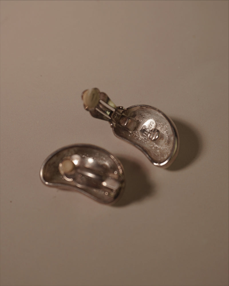 Vintage Silver Abstract Domes